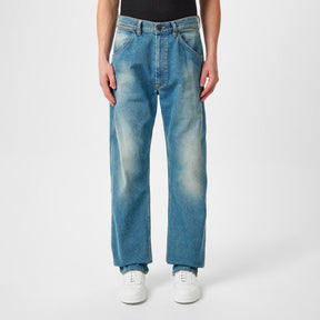Baggy Vintage Effect Jeans