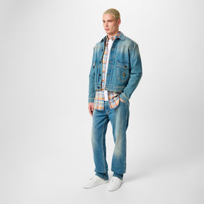 Baggy Vintage Effect Jeans