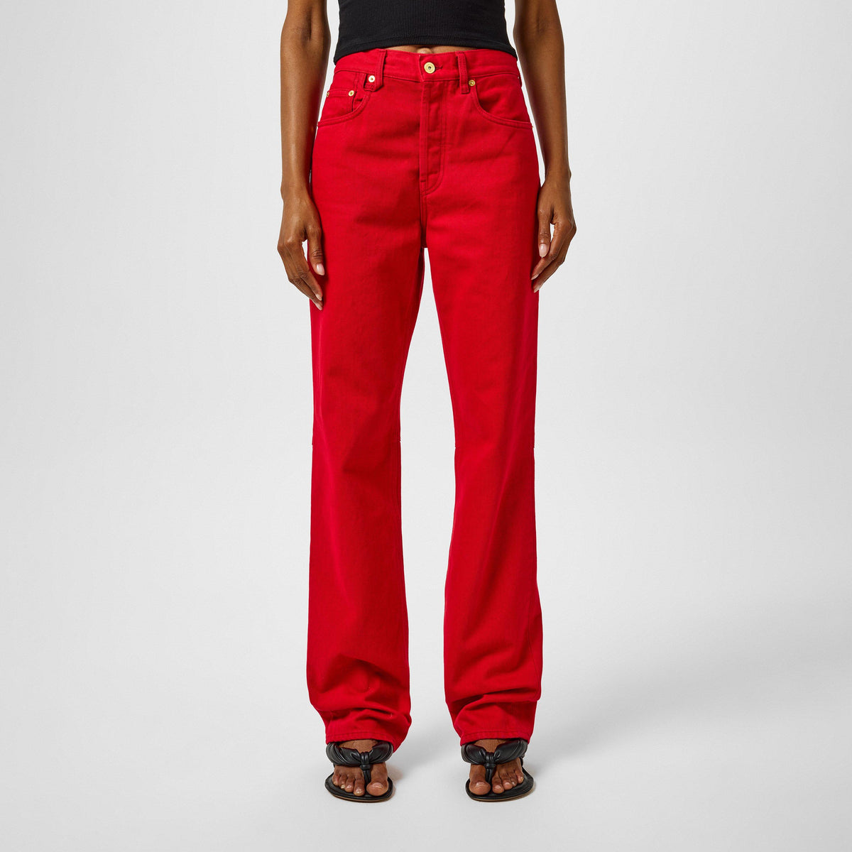The Straight De-Nimes Denim Pants