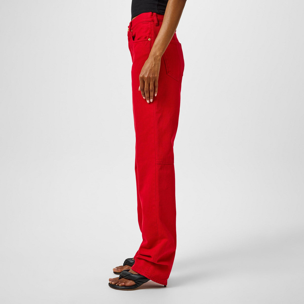 The Straight De-Nimes Denim Pants