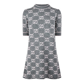 Women's Logo Wool Crew Dress