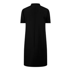 Women's Plain Viscose Mini Dress