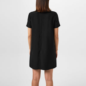 Women's Plain Viscose Mini Dress