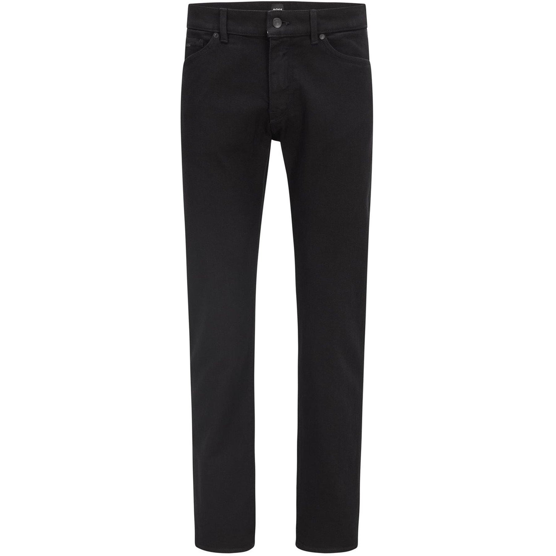 Men's Regular Black Jeans, Expertly Crafted