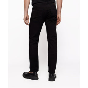 Men's Regular Black Jeans, Expertly Crafted