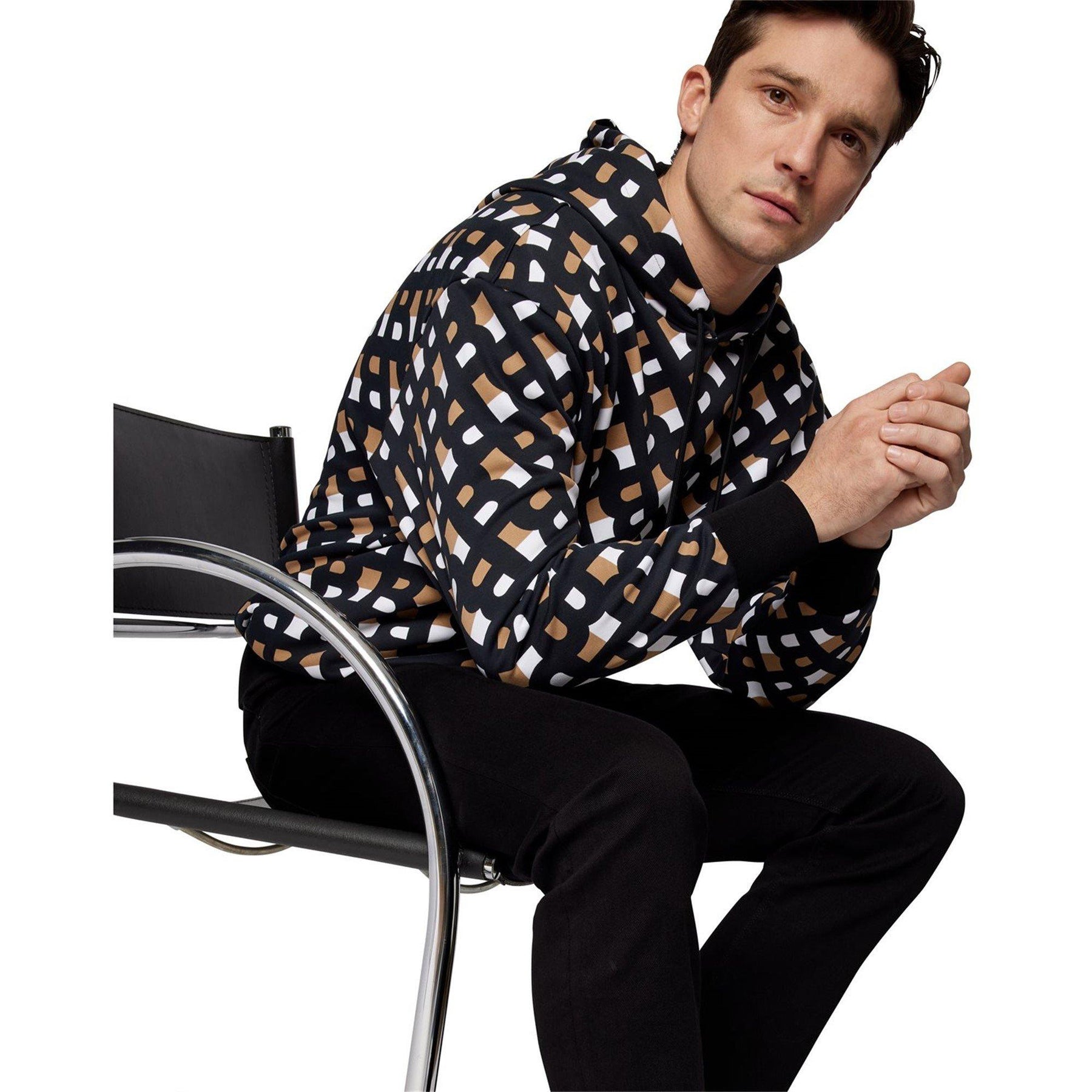 Men's Regular Black Jeans, Expertly Crafted