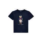 Polo Bear Logo Cotton Jersey T-Shirt