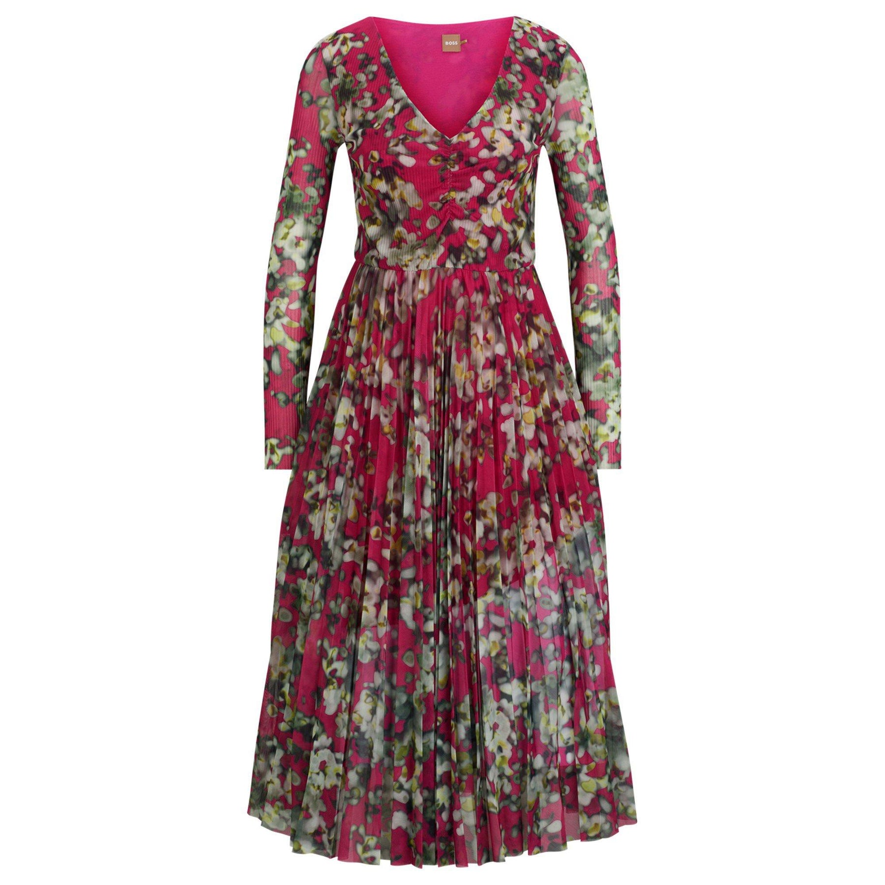 Women's All Over Print Dress, Sustainable Luxury