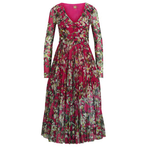 Women's All Over Print Dress, Sustainable Luxury