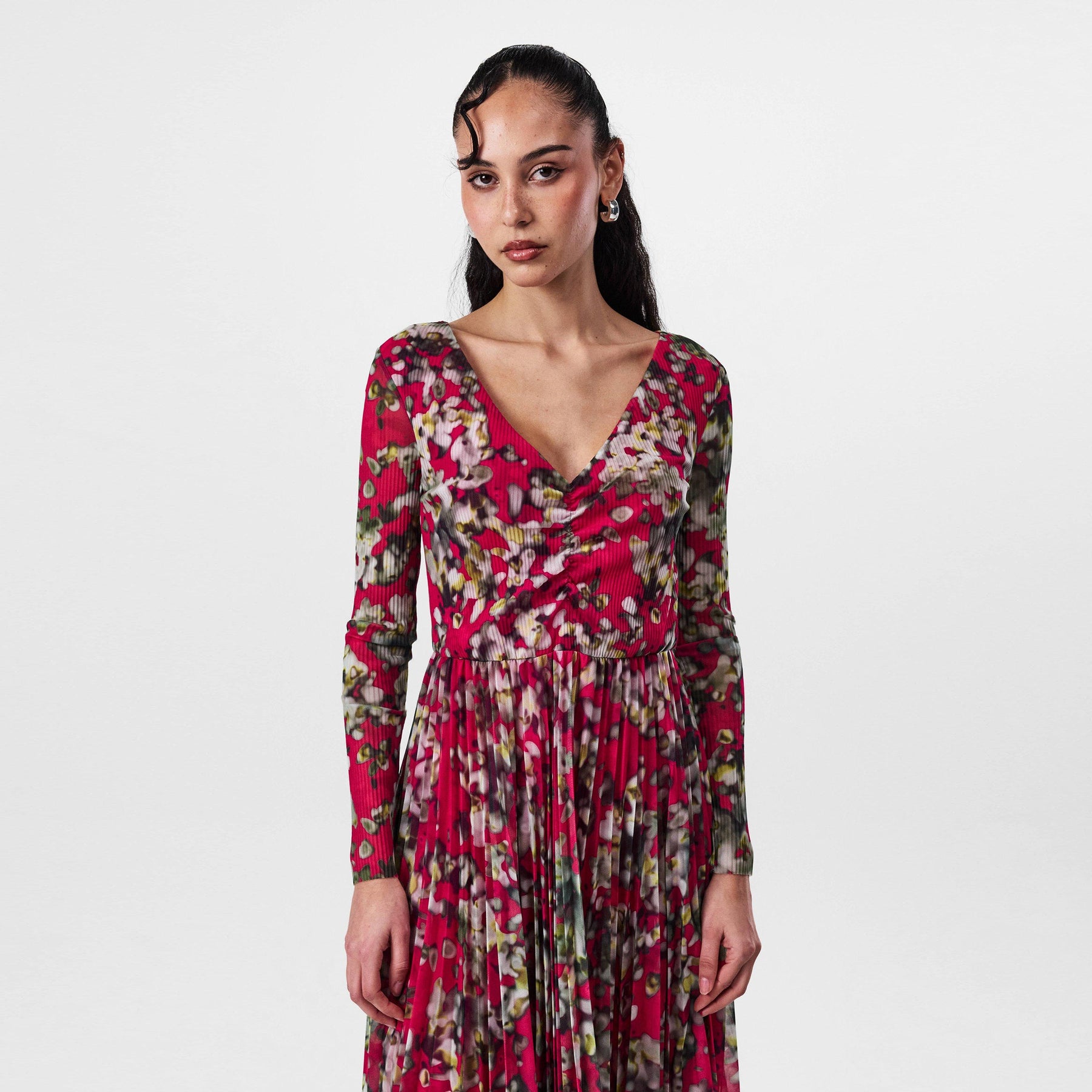 Women's All Over Print Dress, Sustainable Luxury
