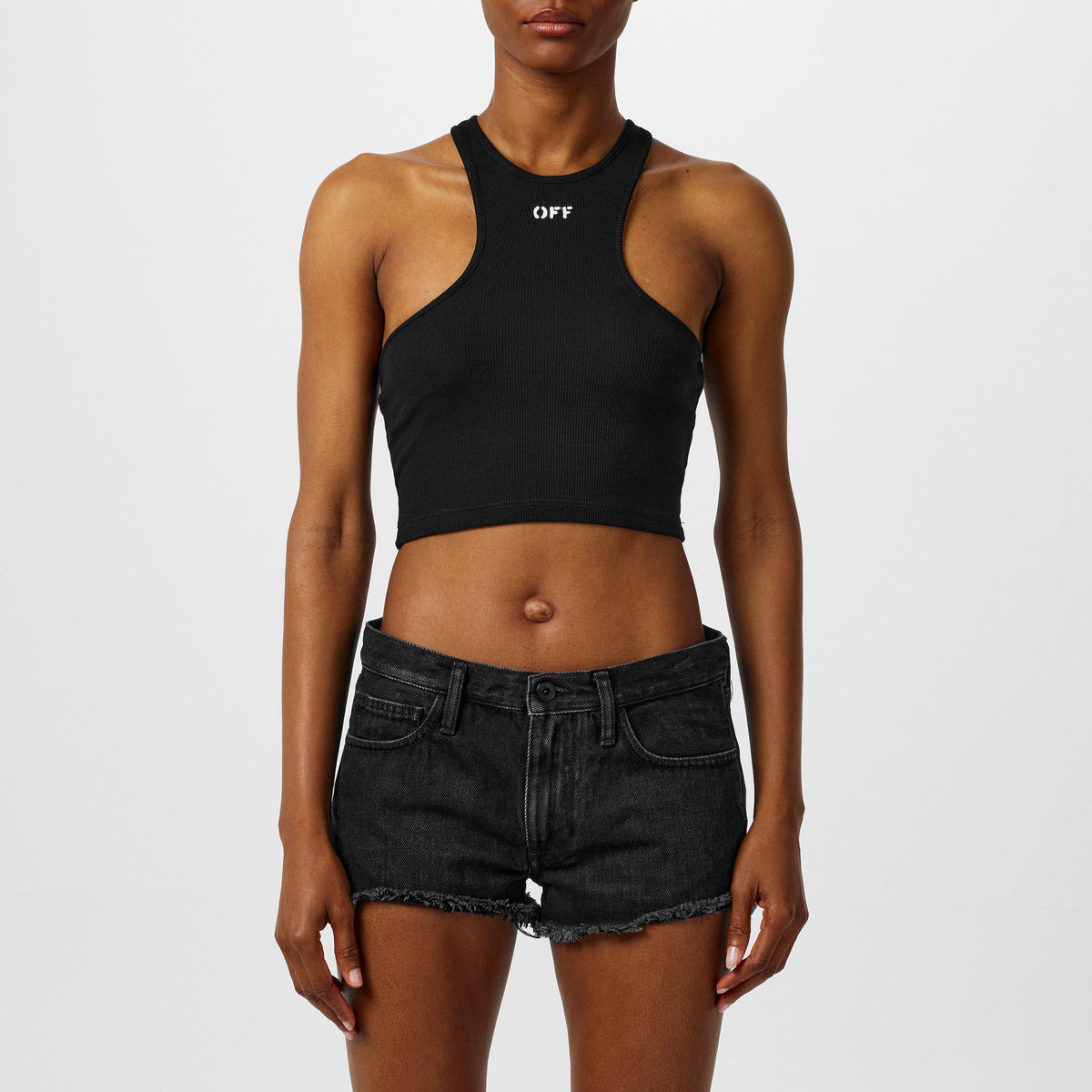Stamp Crop Vest