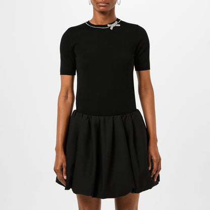 Women's Embroidered Wool Knitted Top