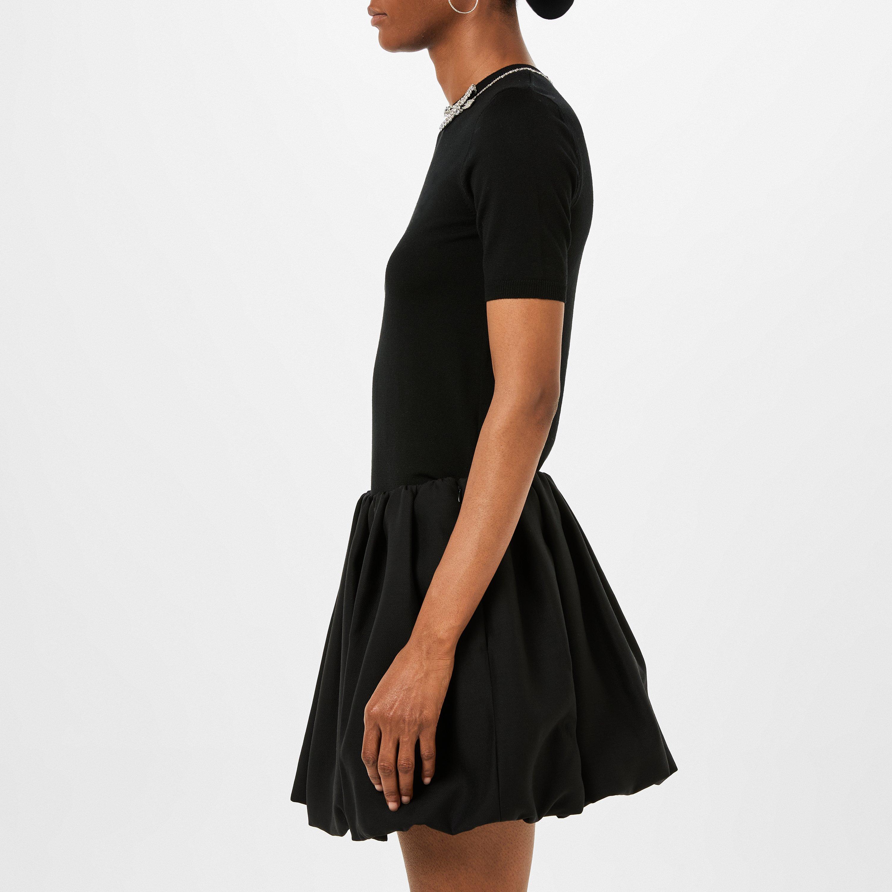 Women's Embroidered Wool Knitted Top