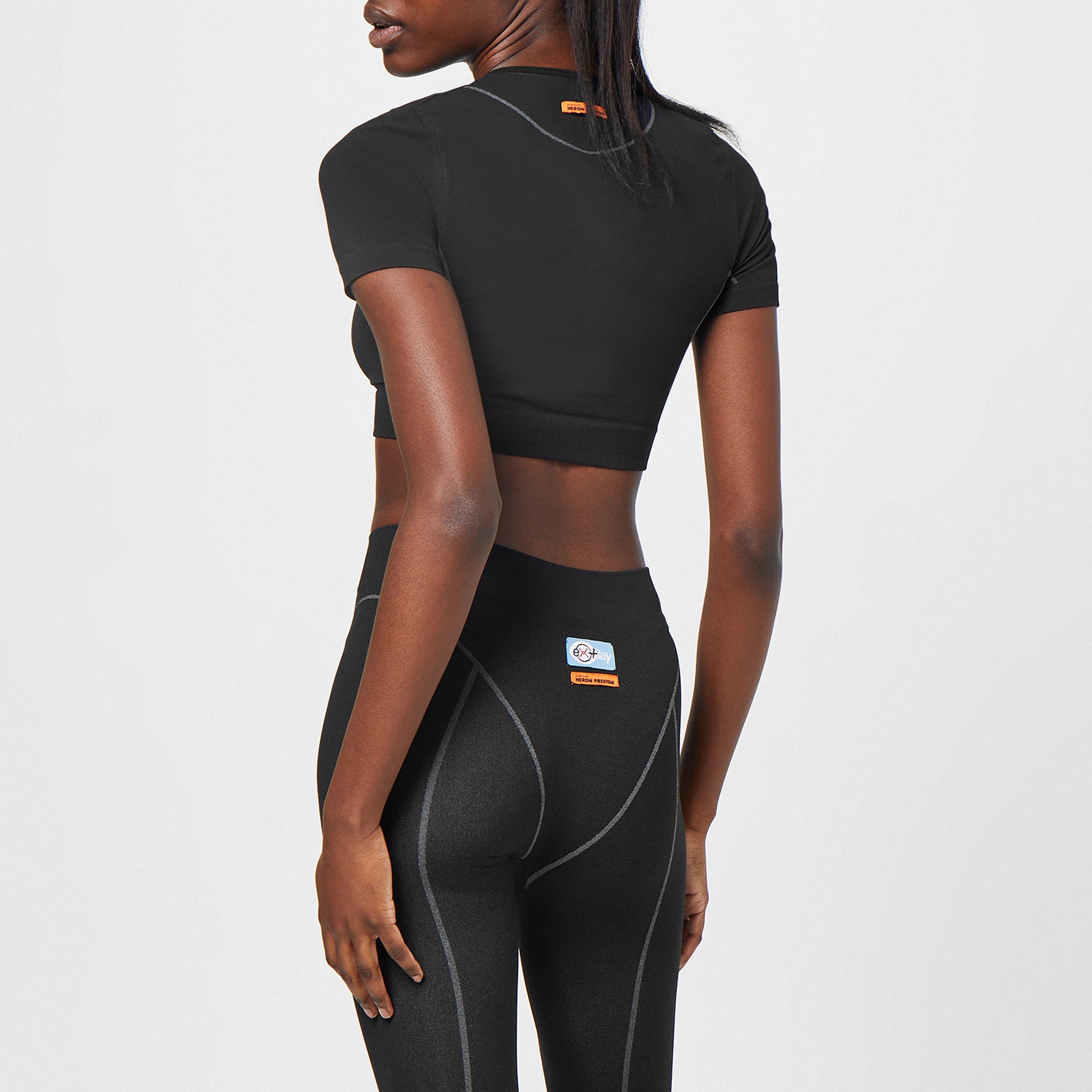 Active Short Sleeve Crop Top