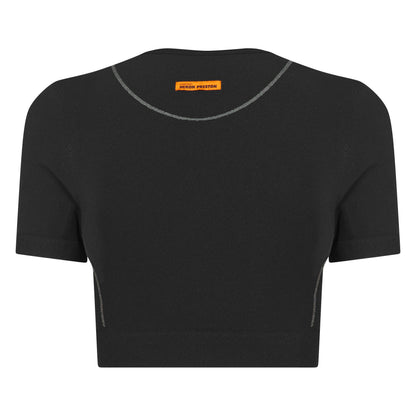 Active Short Sleeve Crop Top