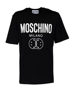 Moschino Two Smile T-Shirt Black White