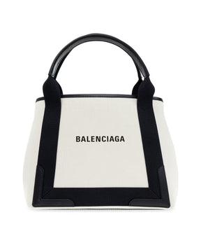 Navy Small Cabas Bag