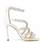 Jimmy Choo Josefine 100 Leather Sandals
