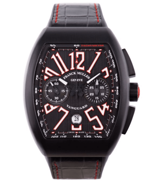 Franck Muller FRANCK MULLER VANGUARD 45 BLACK TITANIUM - Watches | Shop From The Mirage