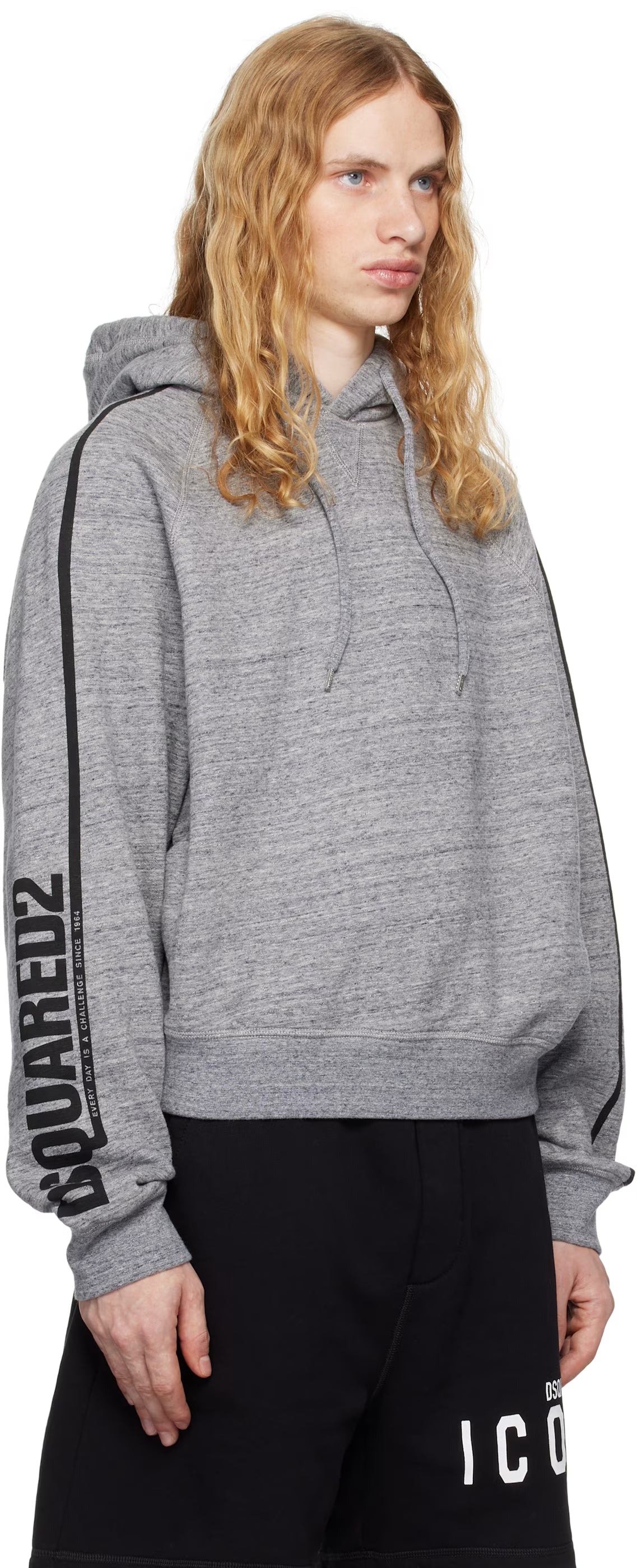 Gray Cipro Raglan Fit Hoodie