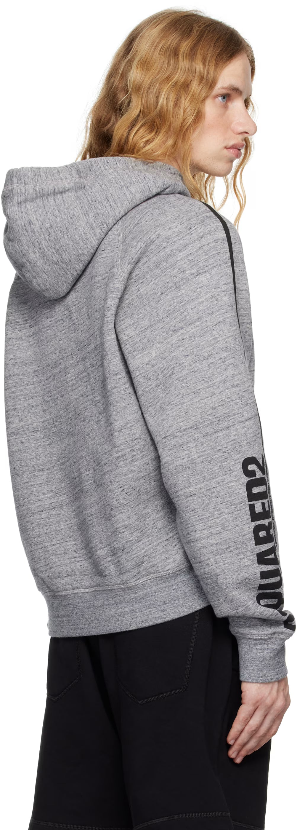 Gray Cipro Raglan Fit Hoodie