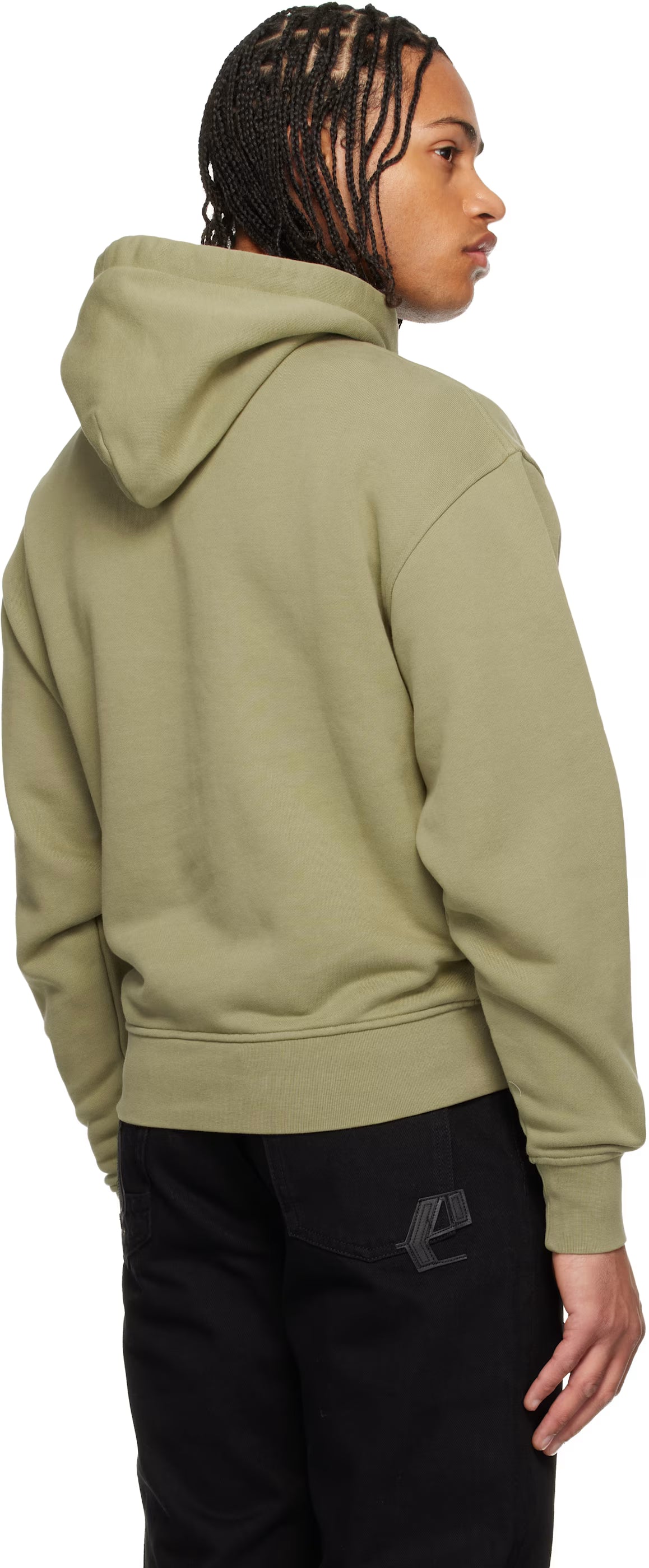 Green 'Bear In Mind' Hoodie