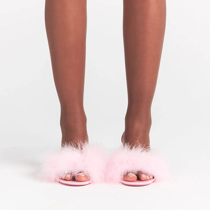 Feather Kitten Heel