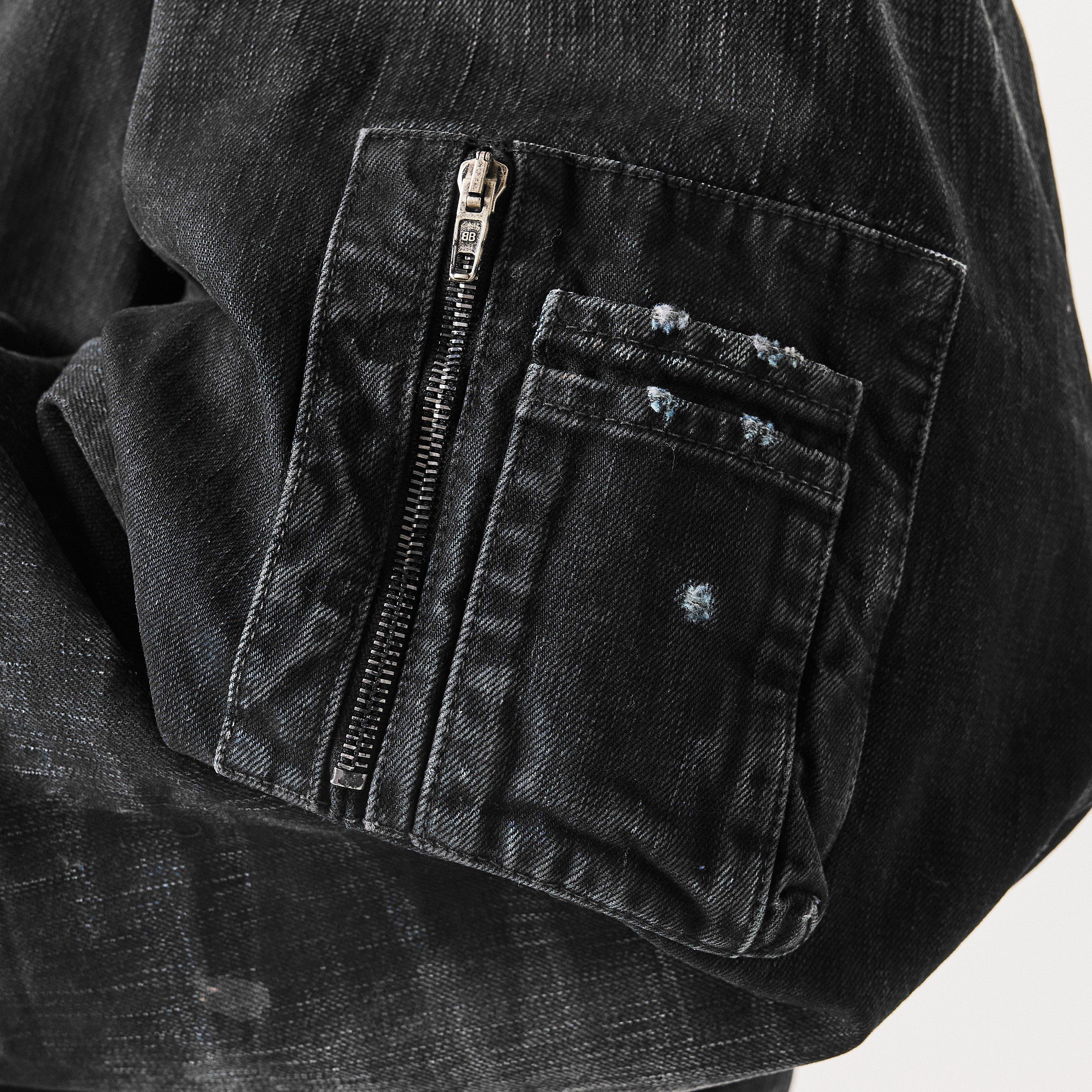 Denim Bomber Jacket