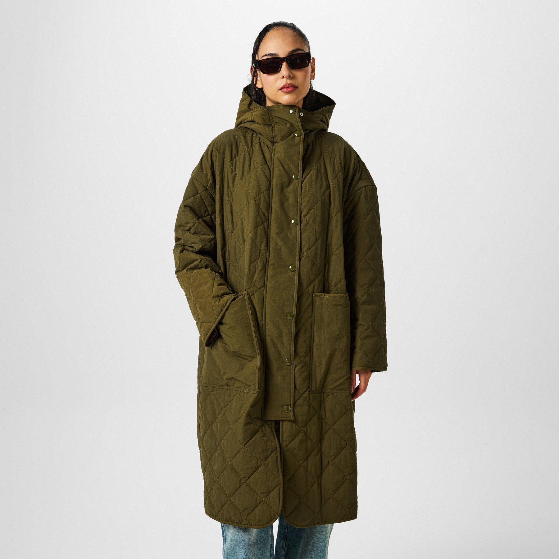 Quilted Parka Jacket