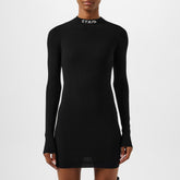 Logo Knit Mini Dress