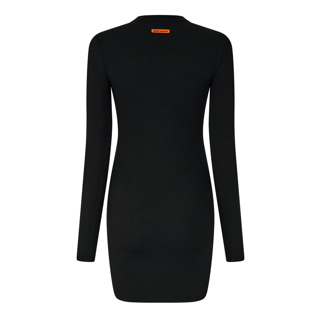 Logo Knit Mini Dress