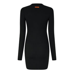 Logo Knit Mini Dress