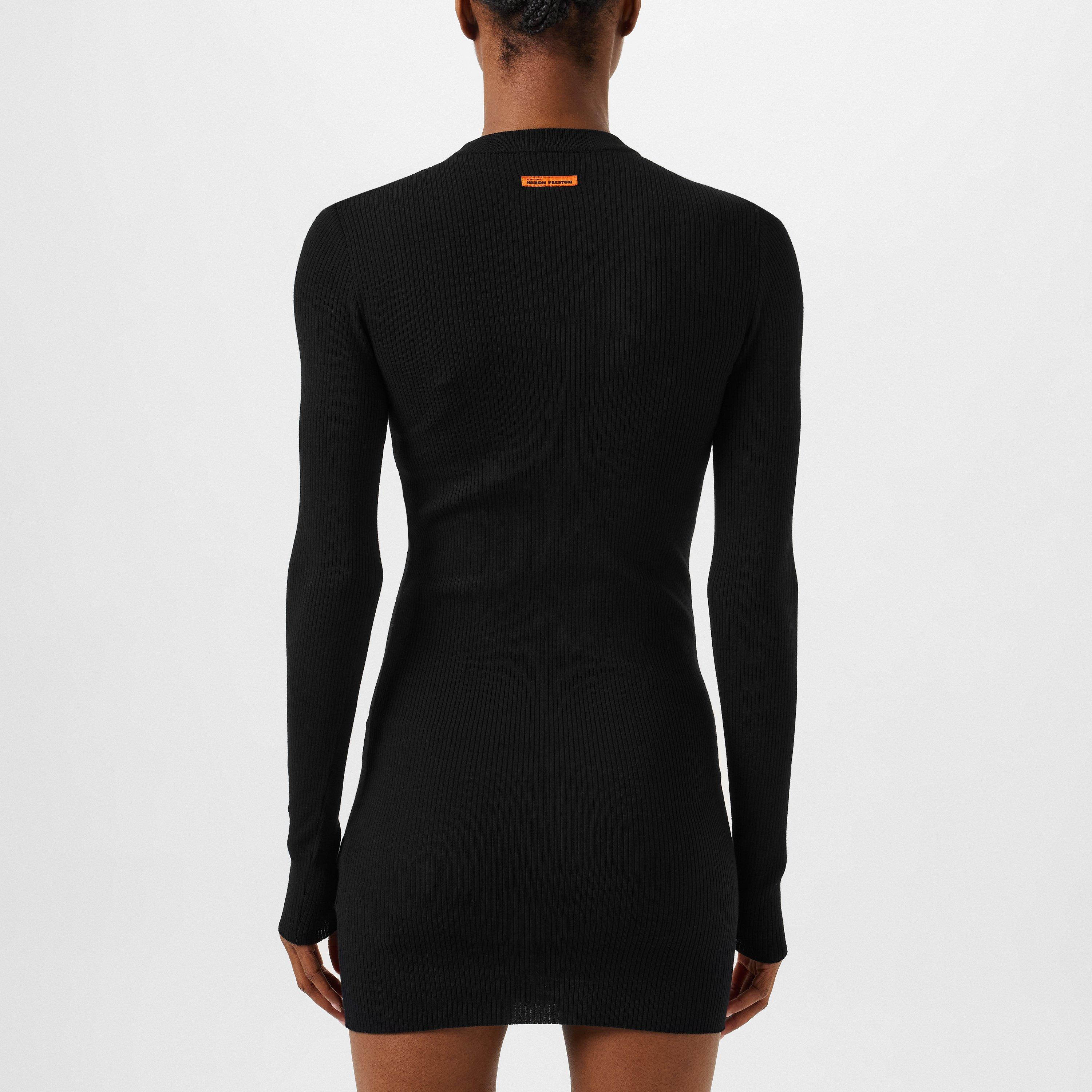 Logo Knit Mini Dress