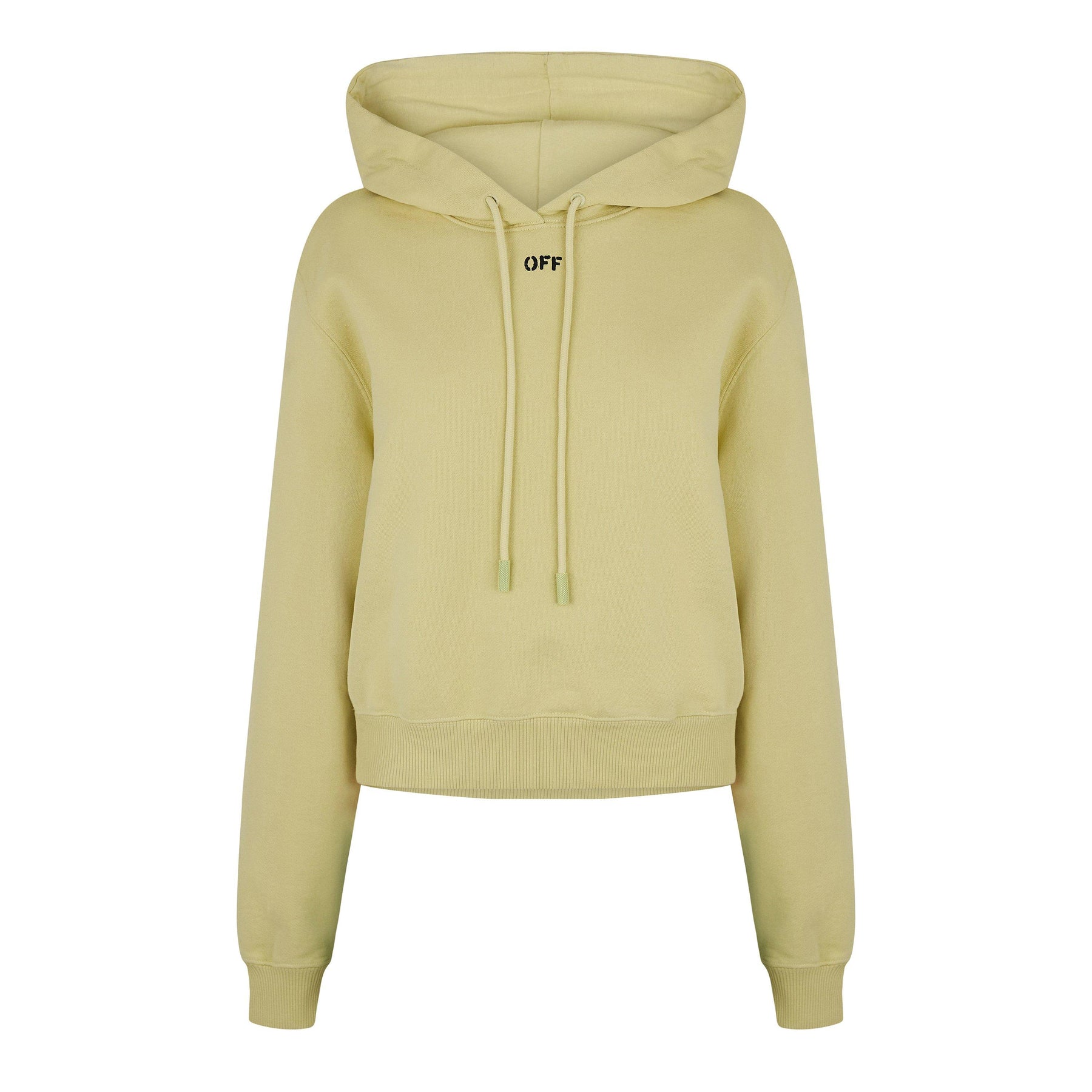Stamp Cropped Hoodie