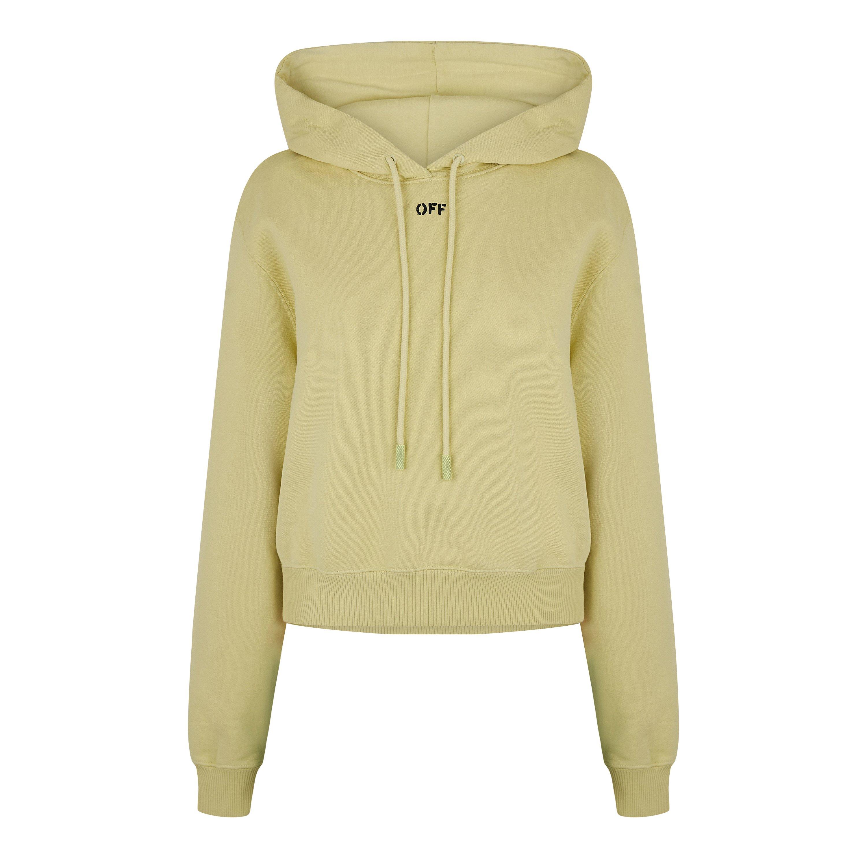 Women's Stamp Cropped Hoodie, Cropped Design
