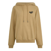 Women's Zebra Print Logo Design Hoodie