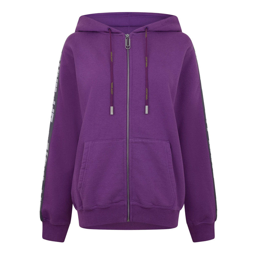 Athl Logo Band Zip-Up Hoodie
