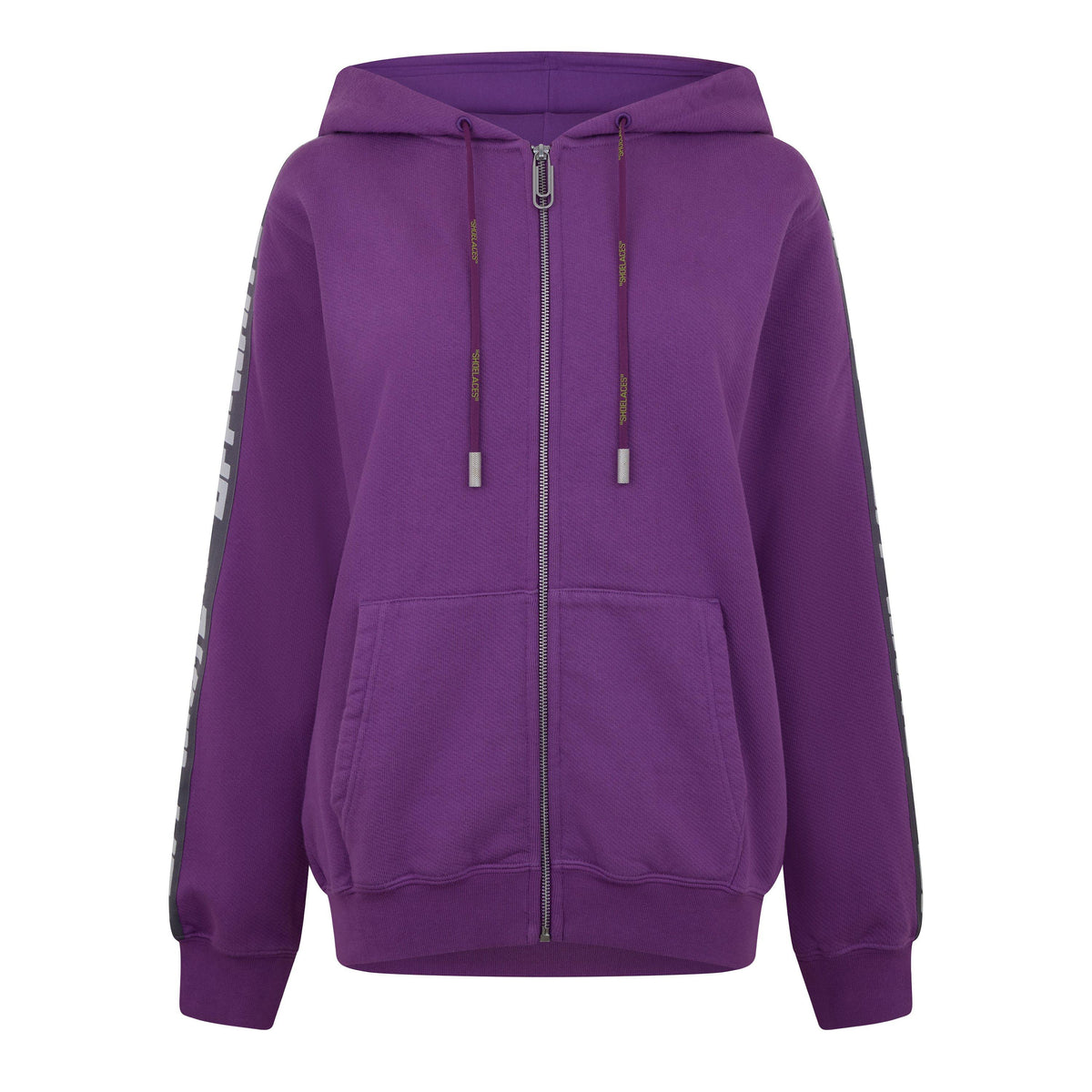 Athl Logo Band Zip-Up Hoodie
