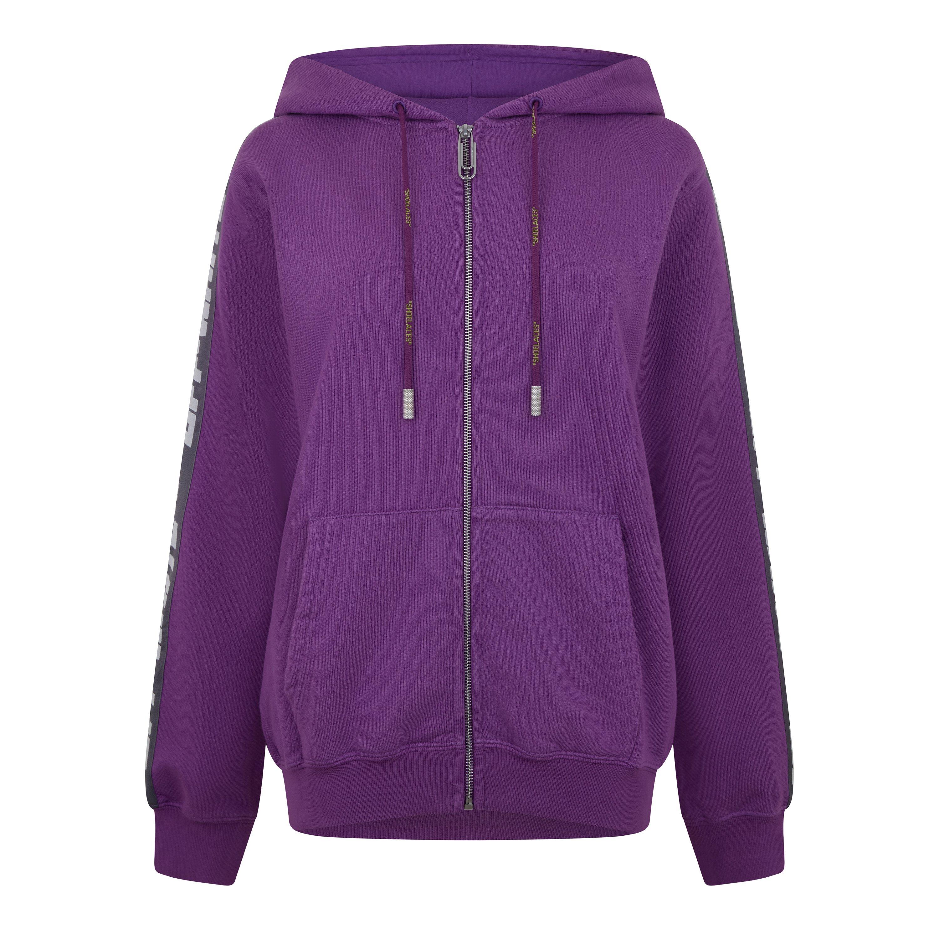 Women's Athletic Logo Band Zip-Up Hoodie