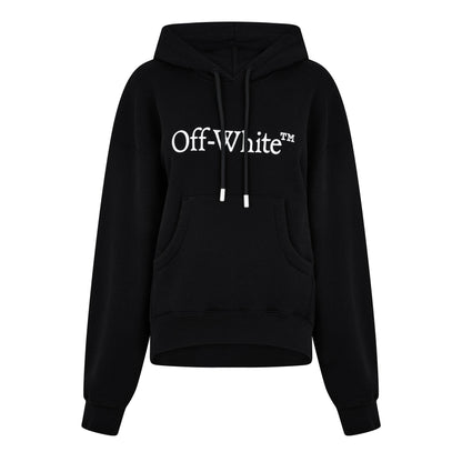 Logo Bookish Cotton Pull Over Hoodie