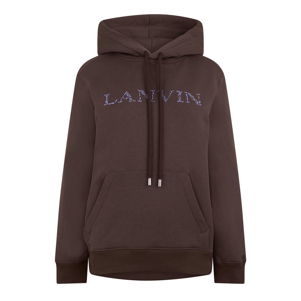 Embroidered Logo Hoodie