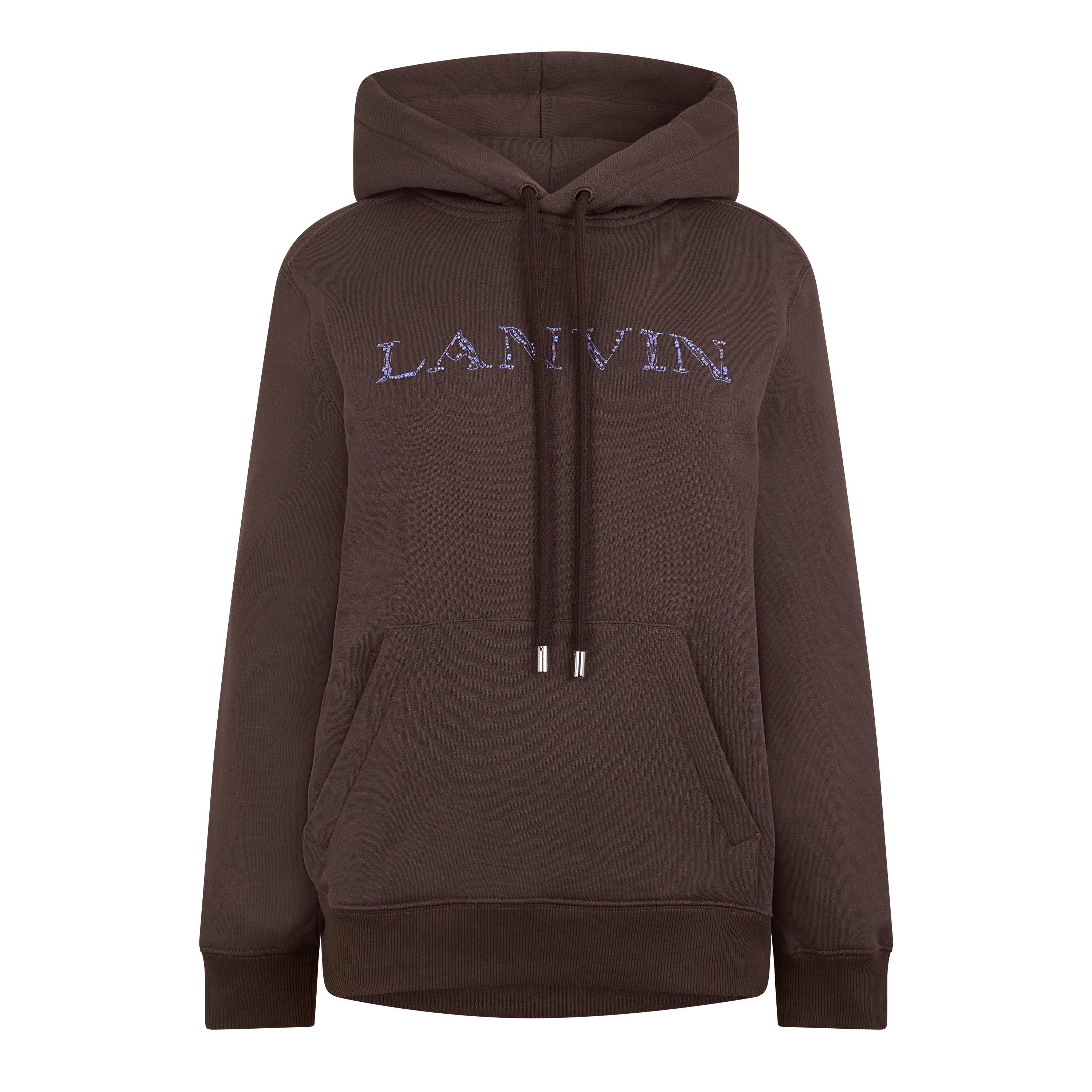 Embroidered Logo Hoodie