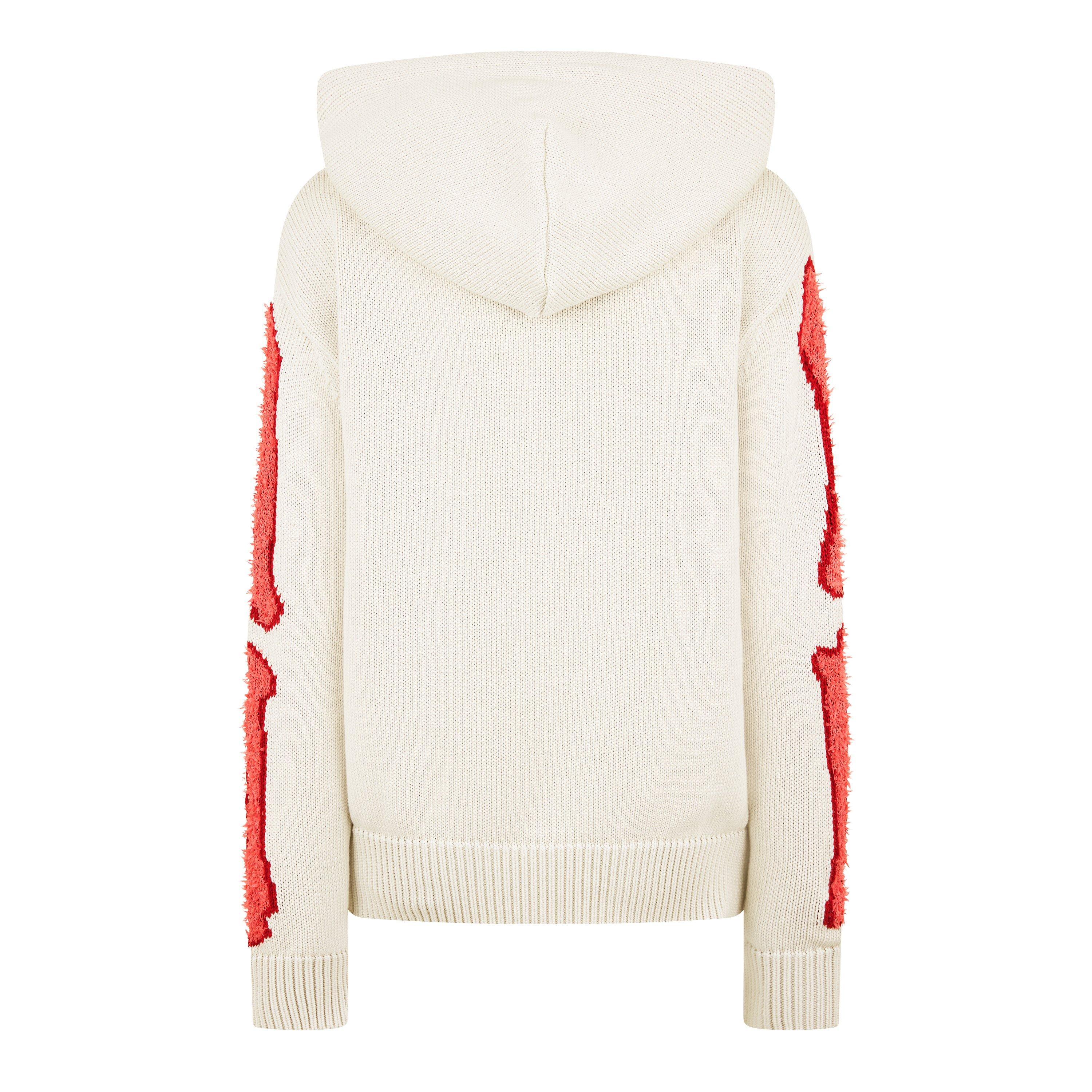 Bones Knitted Hoodie