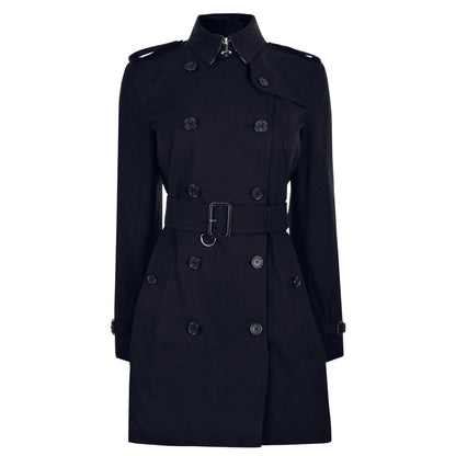 Kensington Water-Resistant Cotton Mid-Length Trench Coat