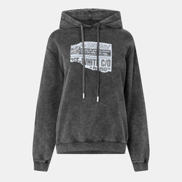 News Pull Over Oversized Hoodie