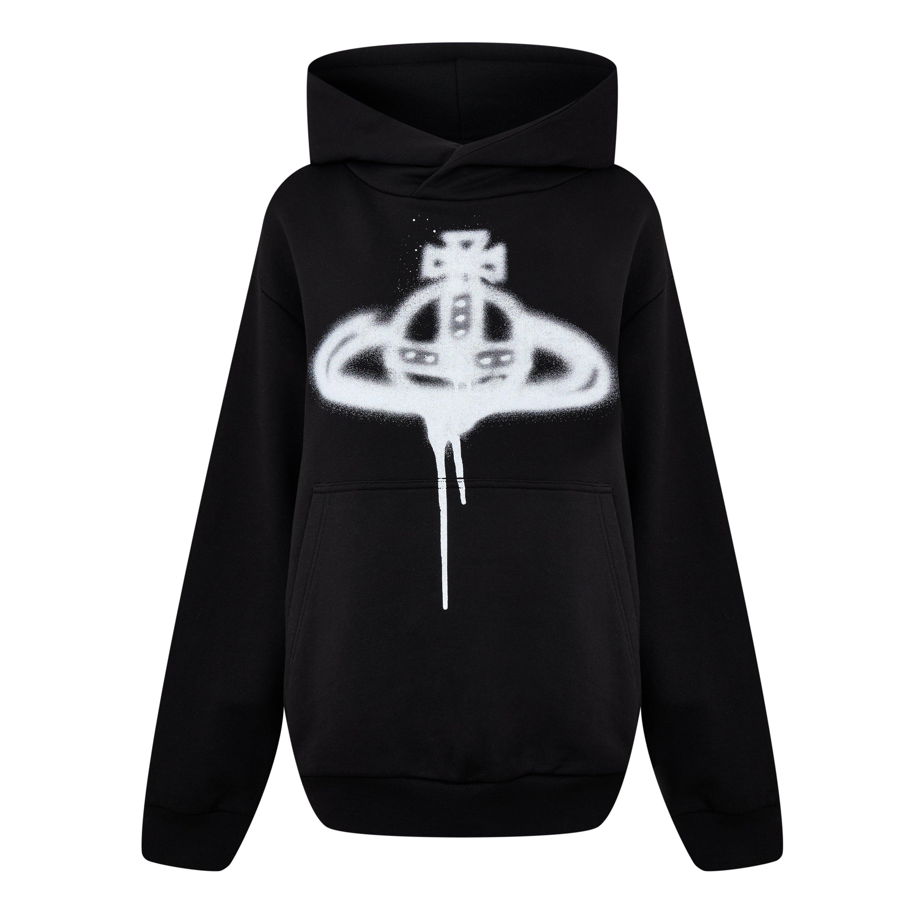 Logo Cotton Spray Orb Overhead Hoodie