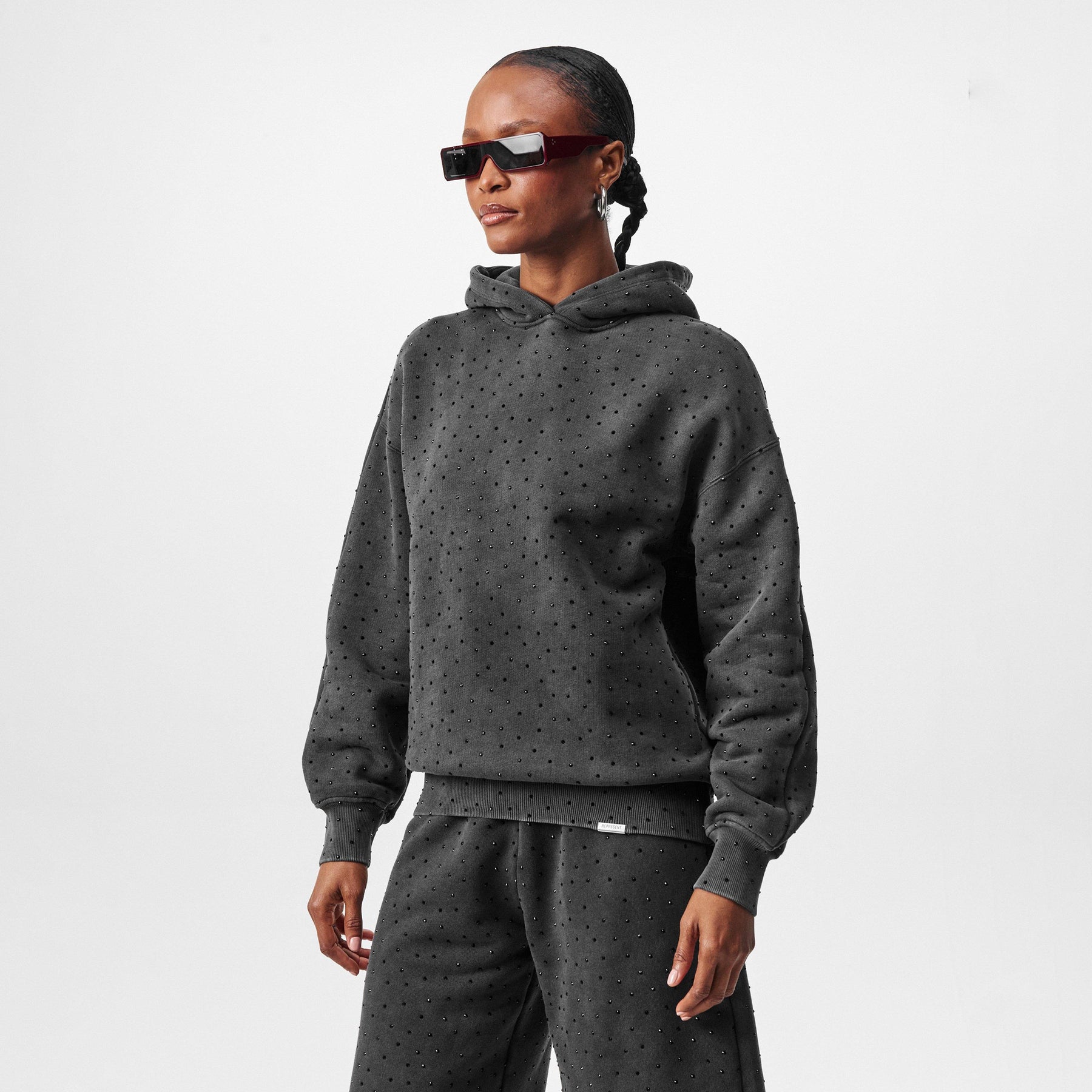 Women's Rep Spark Oversized Slouchy Design Hoodie