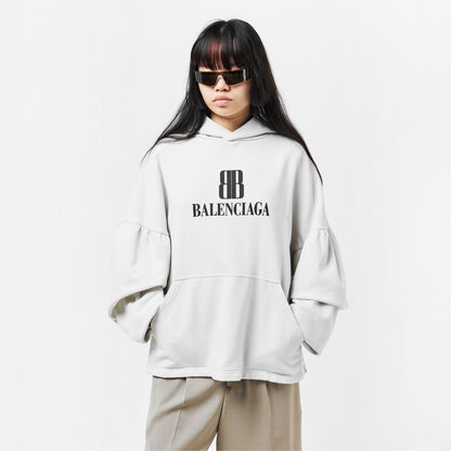 Pull Over Relaxed Fit Hoodie
