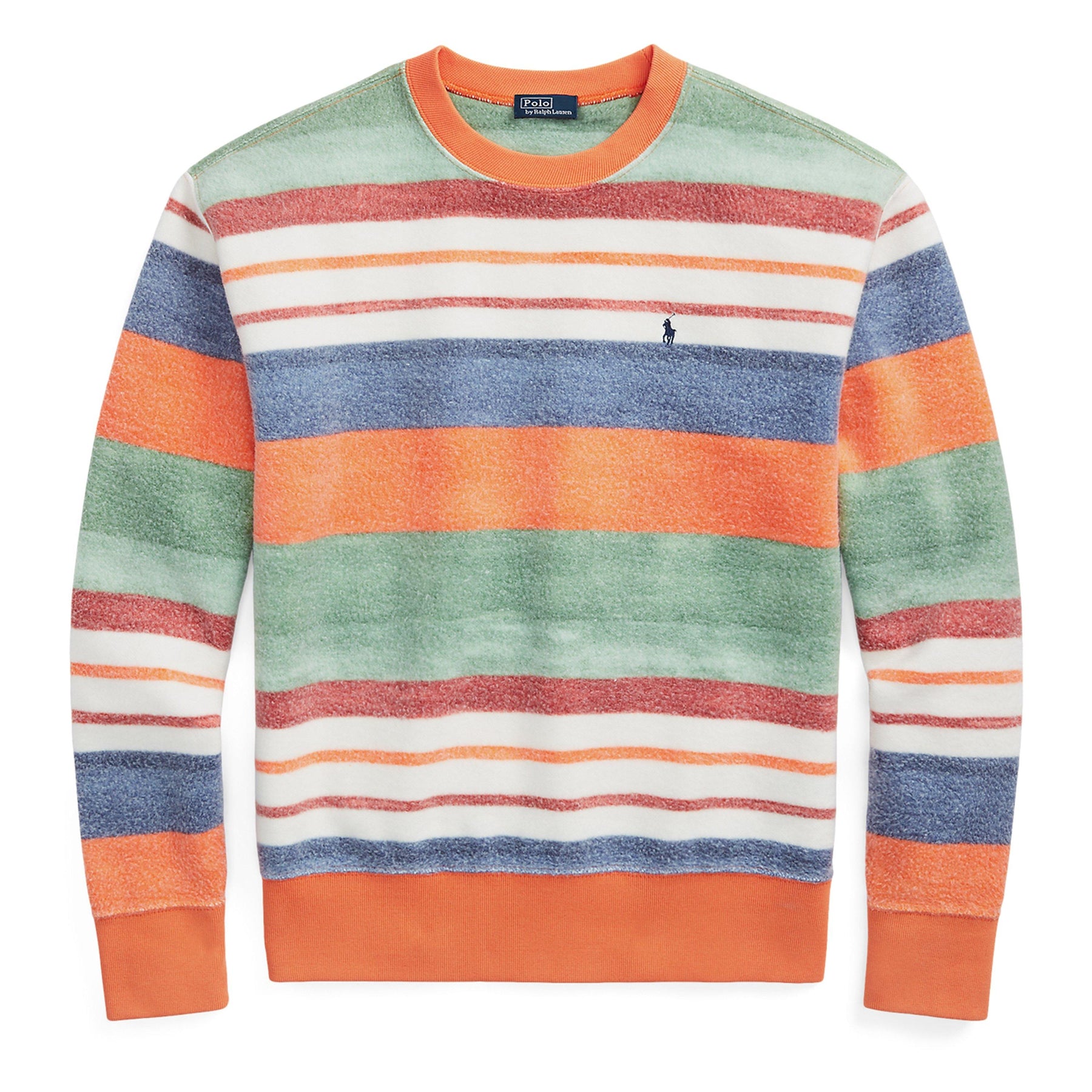 Striped Crew Sweater