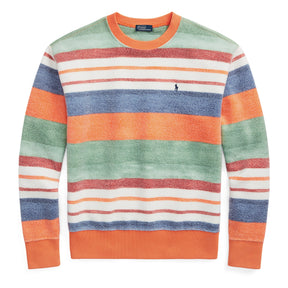 Striped Crew Sweater